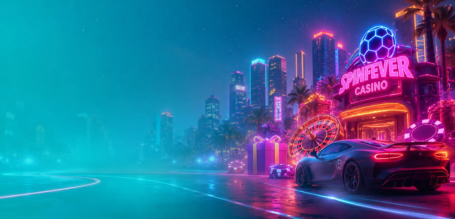 Main character on city background